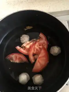 Make Tomato meatball soup step 2