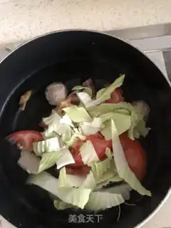 Make Tomato meatball soup step 3