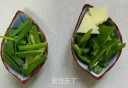 Make Garlic sprouts step 3