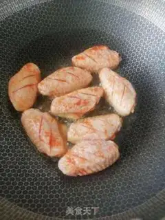 Make Red chicken wings step 1
