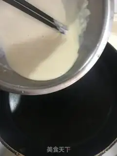 Make Egg sesame pancakes step 3