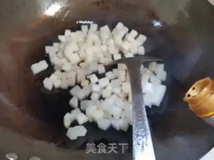 Make Soy sauce and radish step 2