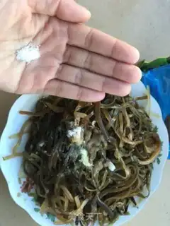 Make The seaweed step 4