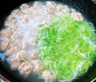 Make Carrot meatball soup step 8