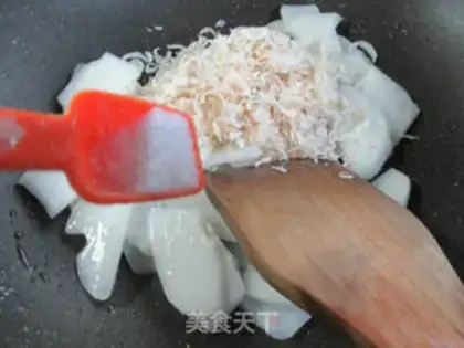 Make Shrimp skin with white Buddha handmeat step 5