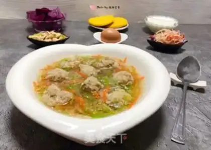 Make Carrot meatball soup step 14