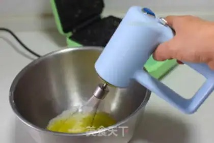 Make The salty yolk pine cake step 3
