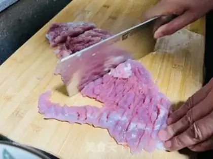 Make Fried pig ridge step 1