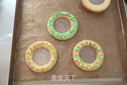 Make Christmas rock cookies step 19