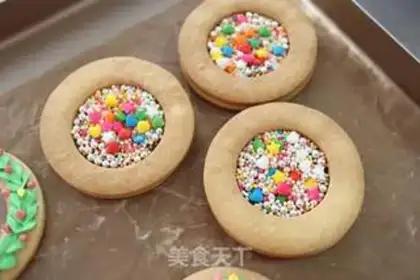 Make Christmas rock cookies step 21