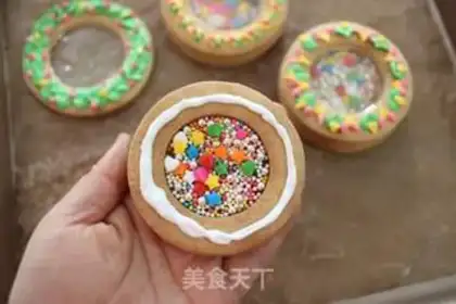 Make Christmas rock cookies step 22