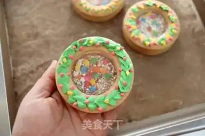 Make Christmas rock cookies step 23