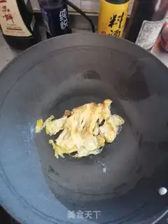 Make Spinach fried eggs step 3