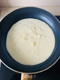 Make Potato cream omelet step 6