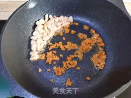 Make Quail rice with fat shrimp step 7