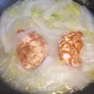 Make ♪ Burgered egg-cooked cabbage ♪ step 5