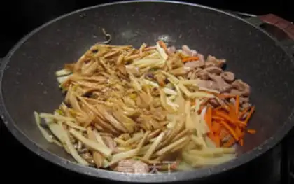 Make Vegetable meat step 12