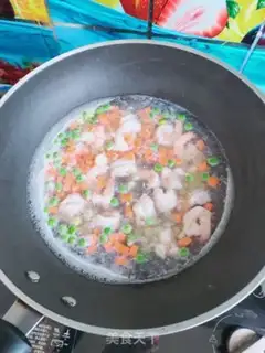 Make Shrimp fried corn step 4