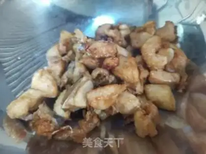 Make Potato chicken step 4