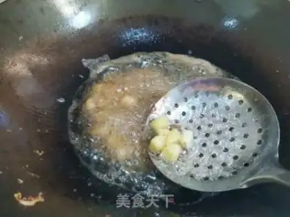 Make Potato chicken step 5
