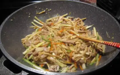 Make Vegetable meat step 15