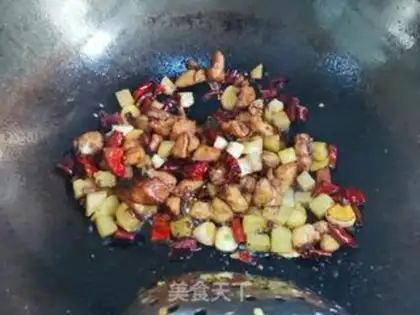 Make Potato chicken step 9