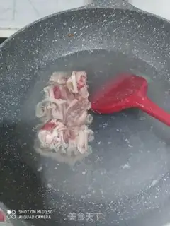 Make Gold-cream mushroom veggie step 1