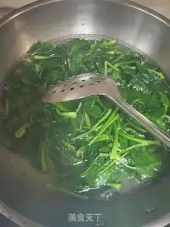Make Spinach liver soup step 3
