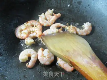 Make Three-colour shrimp step 4