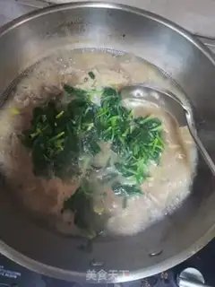 Make Spinach liver soup step 8