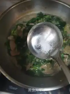 Make Spinach liver soup step 9