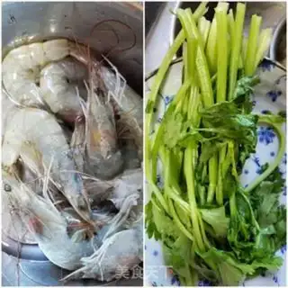 Make Shrimp fried celery step 0
