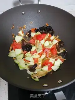 Make Eggs, tomatoes, beans step 8