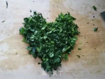 Make The spinach pack step 2
