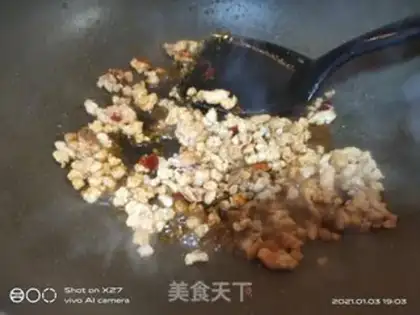 Make Meat stew, tofu step 1