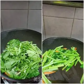 Make Shrimp fried celery step 7