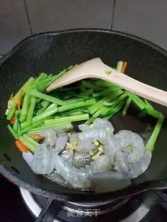 Make Shrimp fried celery step 8