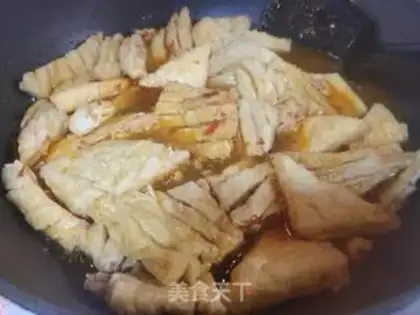 Make Meat stew, tofu step 3