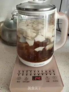 Make Peach gel and Sydney soup step 5