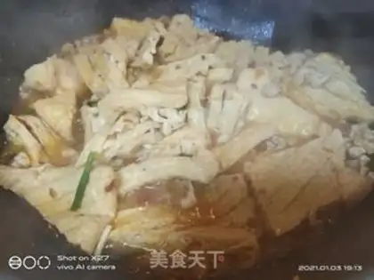 Make Meat stew, tofu step 5