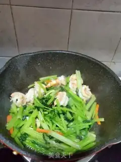 Make Shrimp fried celery step 10
