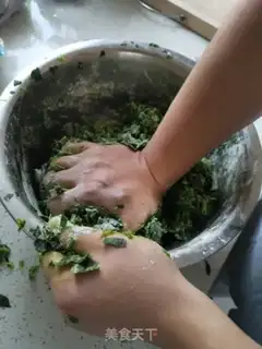 Make The spinach pack step 7