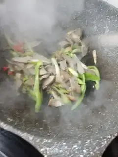 Make Green peppers, sheep