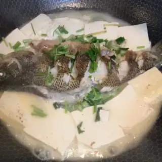 Make Tofu from the bass stew step 6