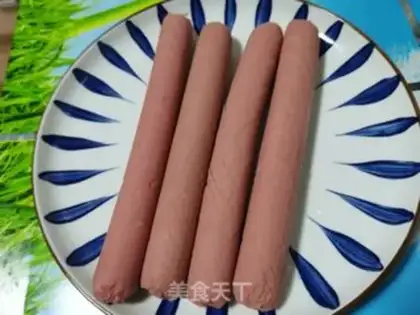 Make The ham sausage step 0