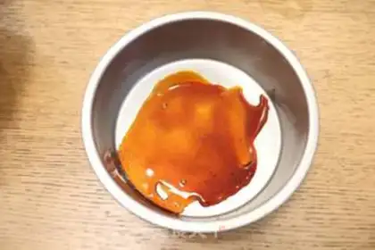 Make Caramel cascadile step 3