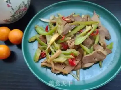 Make Green peppers, sheep