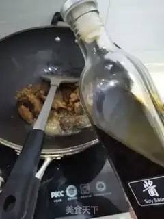 Make Clear the salted fish step 4