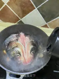 Make Fish head stew step 4