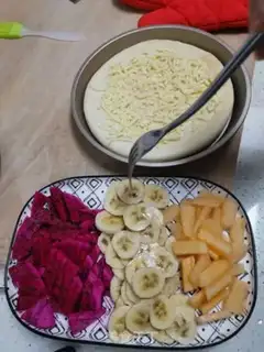 Make Fruit pizza step 12